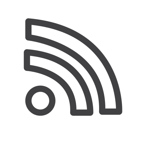 Feed, rss, social media icon